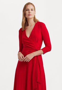 Lauren Ralph Lauren: Красное платье 