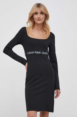 Calvin Klein Jeans: Чёрное платье 