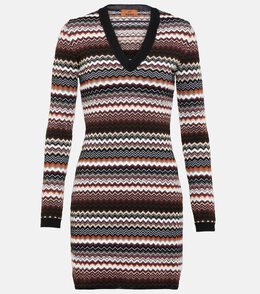 Missoni: Коричневое платье 