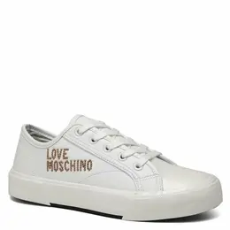 LOVE MOSCHINO: Белые кроссовки 