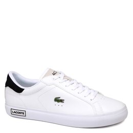 Lacoste: Белые кроссовки 