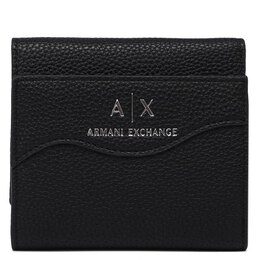 Armani Exchange: Чёрный кошелёк 