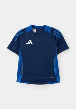 adidas: Синяя футболка 