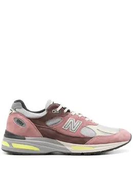 New Balance: Розовые кроссовки 