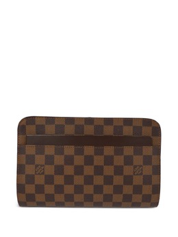 Louis Vuitton Pre-Owned: Коричневый клатч