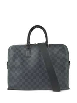 Louis Vuitton Pre-Owned: Чёрная сумка