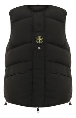 Stone Island: Чёрный жилет 