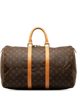 Louis Vuitton Pre-Owned: Коричневая сумка