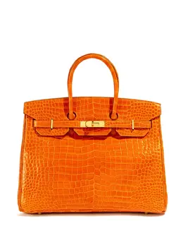 Hermès Pre-Owned: Оранжевая сумка 