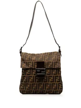 Fendi Pre-Owned: Коричневая сумка через плечо