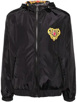 Versace Jeans Couture: Чёрная куртка 
