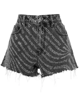 Alexander Wang: Джинсовые шорты  Bite