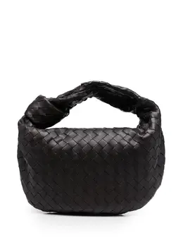 Bottega Veneta: Коричневая сумка Intrecciato