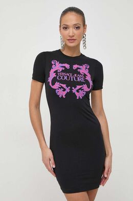 Versace Jeans Couture: Хлопковое платье