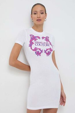 Versace Jeans Couture: Хлопковое платье 