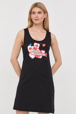 LOVE MOSCHINO: Хлопковое платье 