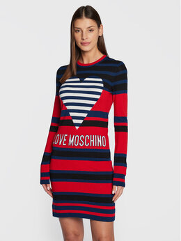 LOVE MOSCHINO: Трикотажное платье 