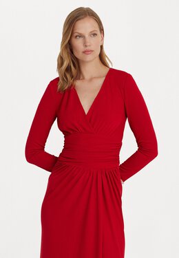 Lauren Ralph Lauren: Красное платье 