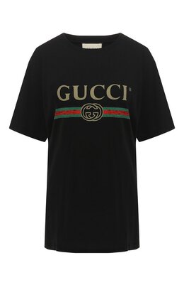 Gucci: Хлопковая футболка