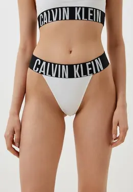 Calvin Klein: Белые трусы 