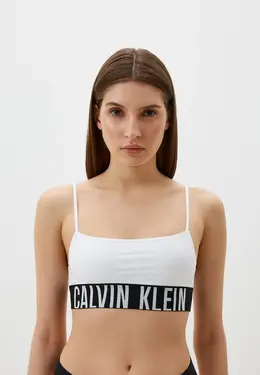 Calvin Klein: Белый бюстгальтер 