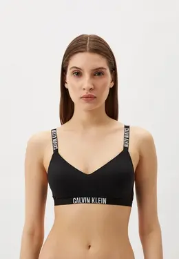 Calvin Klein: Чёрный бюстгальтер 