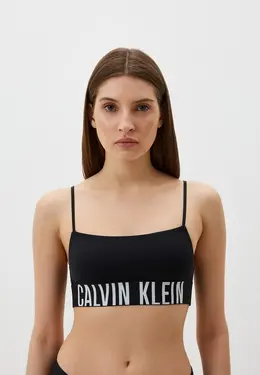 Calvin Klein: Чёрный бюстгальтер 