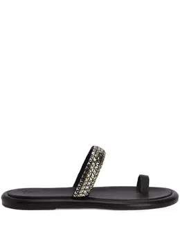 Giuseppe Zanotti: Чёрные сандалии 