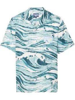 Maison Kitsuné: Льняная рубашка 