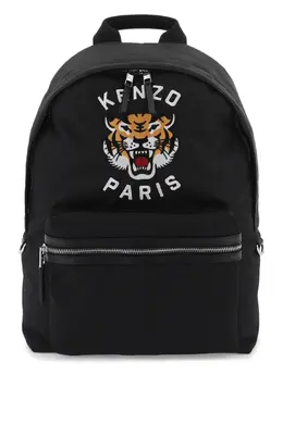 Kenzo: Чёрный рюкзак 