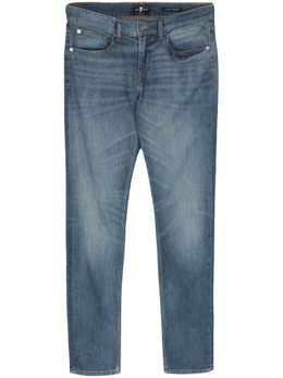 7 For All Mankind: Голубые джинсы  Slimmy