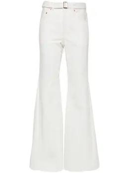 sacai: Расклешённые джинсы 