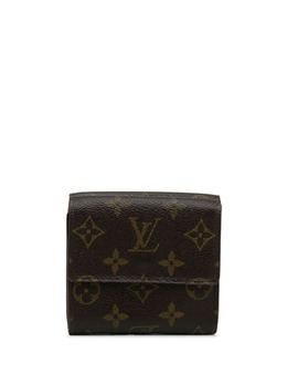 Louis Vuitton Pre-Owned: Коричневый кошелёк