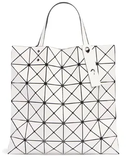 BAO BAO ISSEY MIYAKE: Белая сумка-шоппер