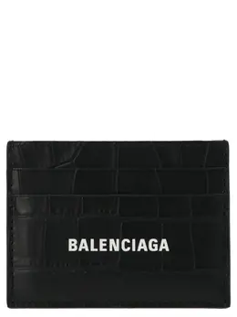 Balenciaga: Картхолдер с принтом