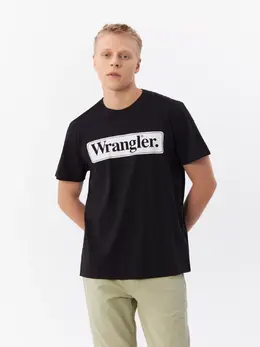 Wrangler: Чёрная футболка 