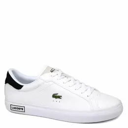 LACOSTE: Белые кеды 