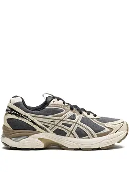 ASICS: Чёрные кроссовки 