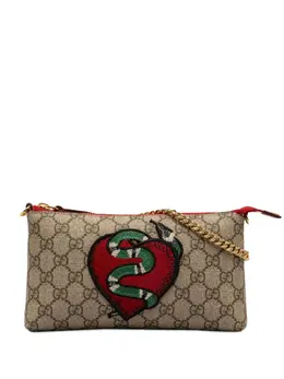 Gucci Pre-Owned: Коричневый клатч