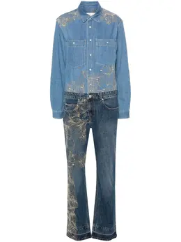 ISABEL MARANT: Джинсовый комбинезон 