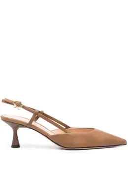 Gianvito Rossi: Коричневые туфли 