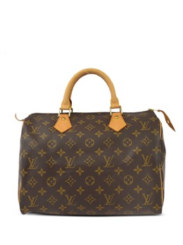 Louis Vuitton Pre-Owned: Коричневая сумка