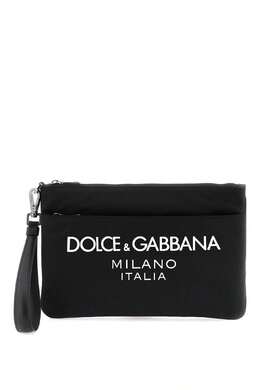 Dolce & Gabbana: Чёрный клатч