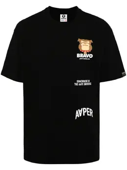 AAPE BY *A BATHING APE®: Футболка с принтом