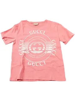 Gucci Pre-Owned: Футболка с принтом