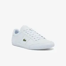 LACOSTE: Белые кеды 