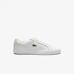 LACOSTE: Белые кеды 