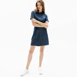 LACOSTE: Тёмное платье 