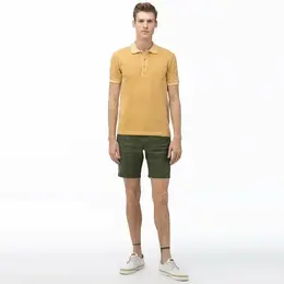 LACOSTE: Зелёные шорты 