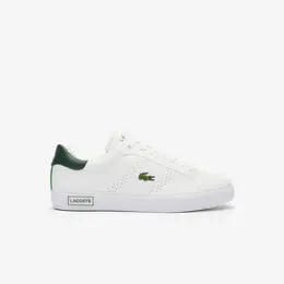 LACOSTE: Белые кеды 